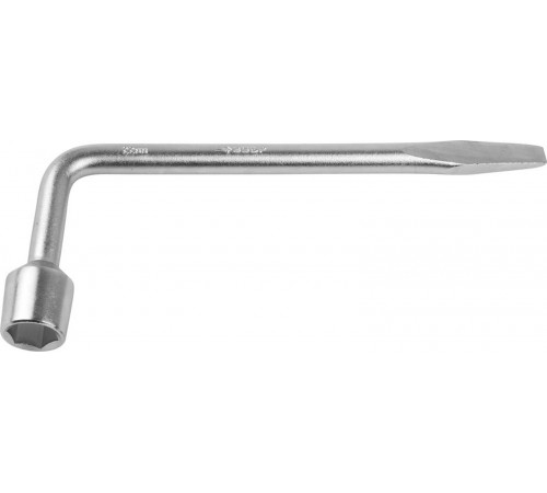 2753-22_z02 Ключ балонный ЗУБР МАСТЕР L-образный с монтажной лопаткой, 22 мм