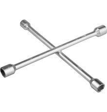 27543 Ключ-крест ЗУБР ЭКСПЕРТ автомобильный оцинкованный, 17-19-21-22мм