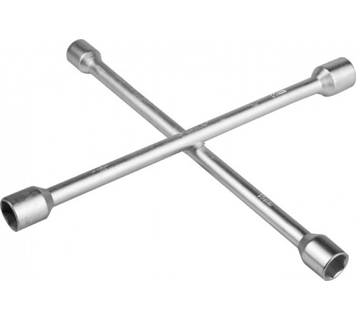 27543 Ключ-крест ЗУБР ЭКСПЕРТ автомобильный оцинкованный, 17-19-21-22мм