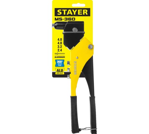3110_z01 Заклепочник STAYER MS-360 поворотный