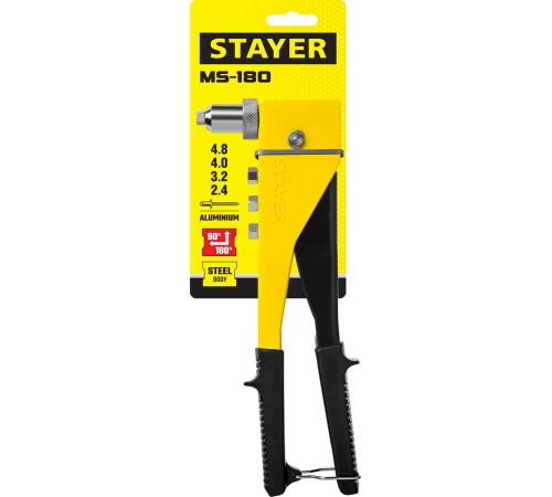 3107_z01 Заклепочник STAYER MS-180 переставной