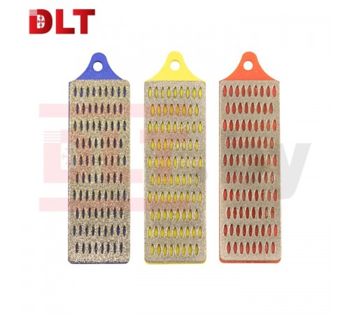 Набор алмазных ручных брусков DLT №2, серия Mini, #60, #100, #180, арт. 4280