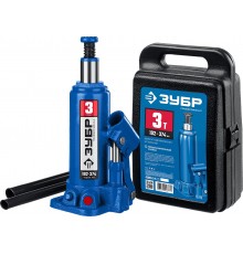 Домкрат ЗУБР 3 т бутылочный гидравлический в кейсе Профессионал 194-372мм 43060-3-K_z01