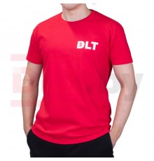 Футболка DLT, размер L, красная, арт.4342