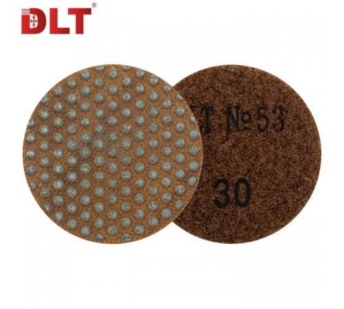 Алмазный гибкий шлифовальный круг DLT №53, #30, 50мм, для гравера, арт.4387