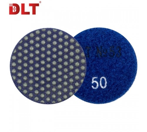 Алмазный гибкий шлифовальный круг DLT №53, #50, 50мм, для гравера, арт.4388