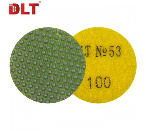 Алмазный гибкий шлифовальный круг DLT №53, #100, 50мм, для гравера, арт.4389