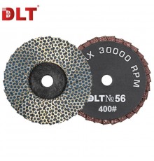 Алмазный гибкий шлифовальный круг DLT №56, #400, 50мм, для гравера, арт.4400