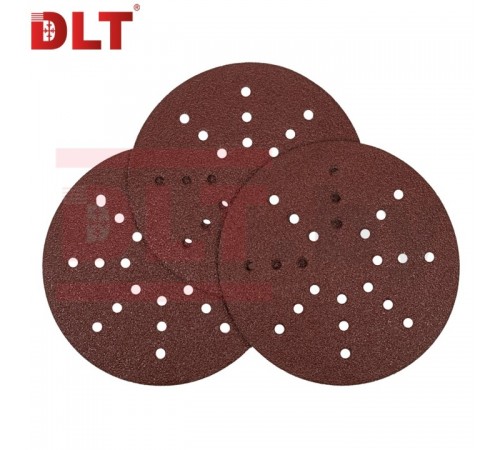 Круг шлифовальный DLT GrandFlex RED, P40, 225мм, 10шт, (на бумаге, оксид алюминия), арт.4504