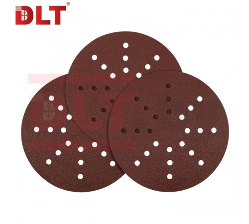 Круг шлифовальный DLT GrandFlex RED, P80, 225мм, 10шт, (на бумаге, оксид алюминия), арт.4506