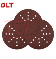 Круг шлифовальный DLT GrandFlex RED, P100, 225мм, 10шт, (на бумаге, оксид алюминия), арт.4507