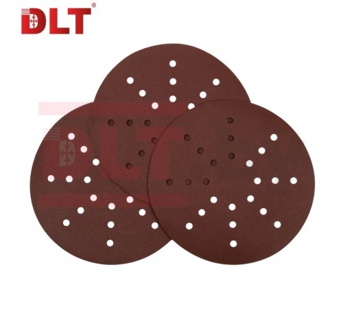 Круг шлифовальный DLT GrandFlex RED, P150, 225мм, 10шт, (на бумаге, оксид алюминия), арт.4509