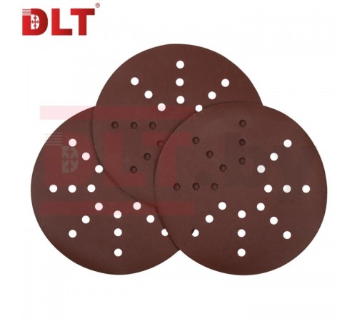 Круг шлифовальный DLT GrandFlex RED, P320, 225мм, 10шт, (на бумаге, оксид алюминия), арт.4513