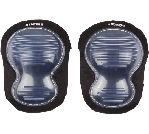 11199 Наколенники STAYER MASTER с двойной пластиковой накладкой