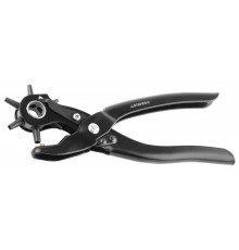 22940_z01 Дырокол STAYER STANDART револьверный для кожи, 6в1, 2-4,5мм