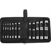 22949-Н12 Набор ЗУБР Мастер: Пробойники для кожи, 3-9 мм, 12шт