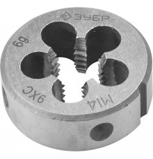 4-28022-14-1.5 Плашка ЗУБР МАСТЕР круглая ручная, М14х1,5