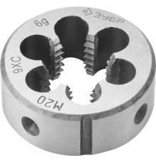 4-28022-20-1.5 Плашка ЗУБР МАСТЕР круглая ручная, М20х1,5