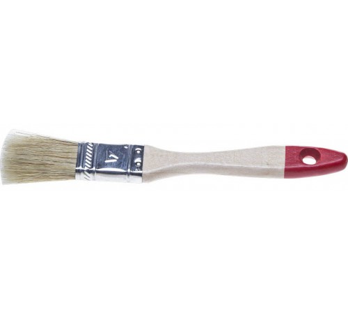 0101-020 Кисть плоская STAYER UNIVERSAL-STANDART, светлая щетина, деревянная ручка, 20 мм