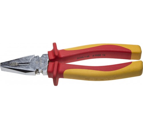 22145-1-20 Плоскогубцы диэлектрические комбинированные ЗУБР Профессионал до 1000В, 200 мм