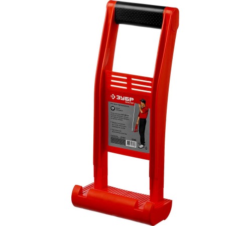 37553 Ручка-переноска ЗУБР МАСТЕР для гипсокартона и стекла, для панелей до 35 мм