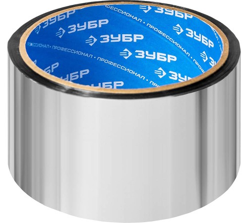 12260-50-25 Клейкая лента ЗУБР Эксперт 50ммх25м, металлизированная