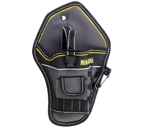 38744 Кобура KRAFTOOL INDUSTRIE для шуруповерта,с отделениями для бит и сверл