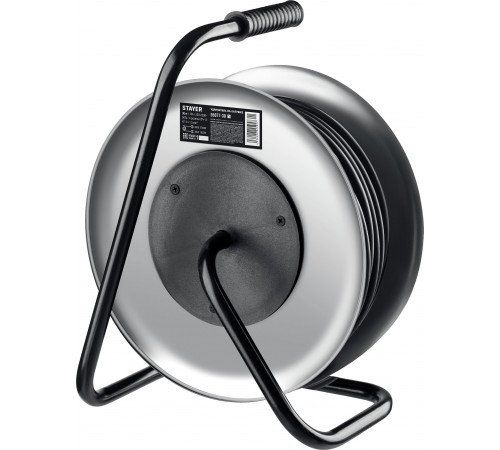 Удлинитель на стальной катушке STAYER PRO-315, 3х1,5 мм2, 30м, 3700Вт, IP44 55077-30_z01