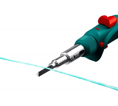 Паяльник газовый KRAFTOOL SolderGas, горелка, фен, пьезоподжиг, набор 10 в 1, 1300гр 55503-Н10