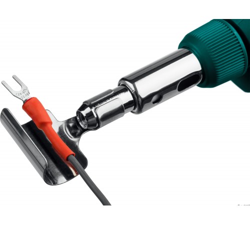 Паяльник газовый KRAFTOOL SolderGas, горелка, фен, пьезоподжиг, набор 10 в 1, 1300гр 55503-Н10