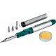 Паяльник газовый KRAFTOOL SolderGas, горелка, фен, набор 8х1, 70В, 30-70Вт, 1300°С 55504-Н8