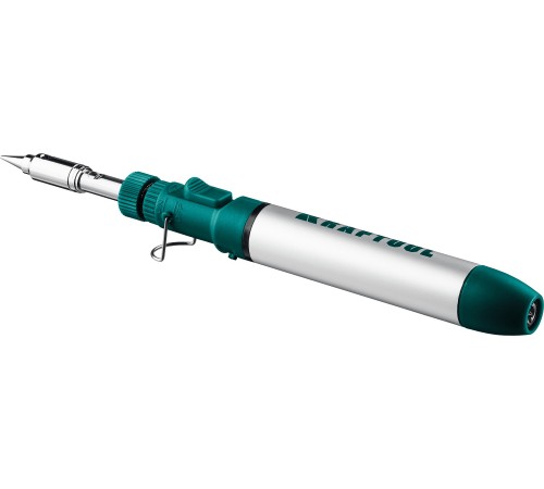 Паяльник газовый KRAFTOOL SolderGas, горелка, фен, набор 8х1, 70В, 30-70Вт, 1300°С 55504-Н8