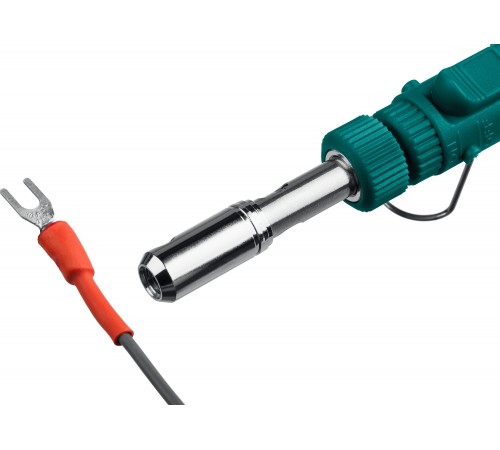 Паяльник газовый KRAFTOOL SolderGas, горелка, фен, набор 8х1, 70В, 30-70Вт, 1300°С 55504-Н8