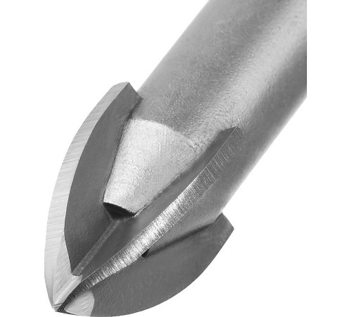 Сверло по стеклу и кафелю ЗУБР 8мм, HEX 1/4 4х кромка 29845-08_z01