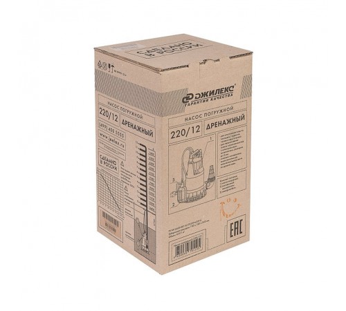Насос погружной Джилекс 220/12 Дренажный