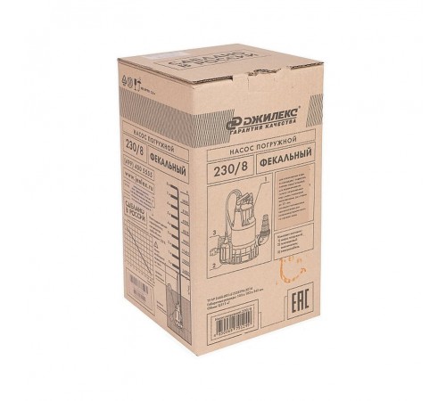 Насос погружной Джилекс 230/8 Фекальный