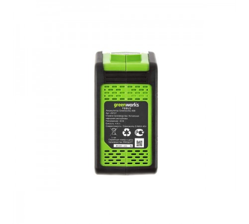 Воздуходувка GREENWORKS G40AB 40V аккумуляторная 2400807UB