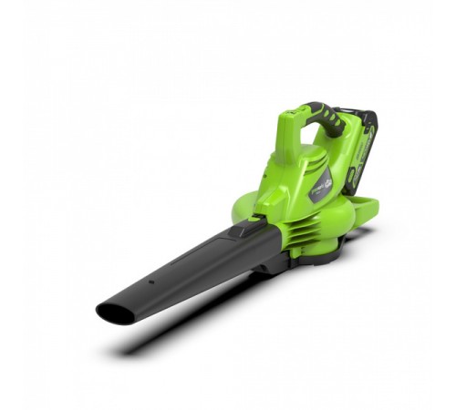 Пылесос-воздуходувка GREENWORKS GD40BV 40 V без акб и з/у