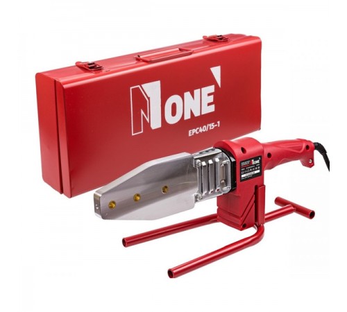 EPC40/15-1 NUMBER ONE Паяльник для пластиковых труб 1500Вт, 4 насадки,кейс
