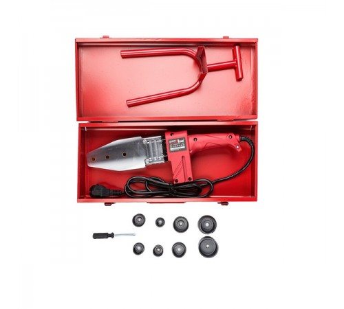 EPC40/15-1 NUMBER ONE Паяльник для пластиковых труб 1500Вт, 4 насадки,кейс