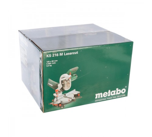 Пила торцовочная METABO KS 216M Lasercut 619216000