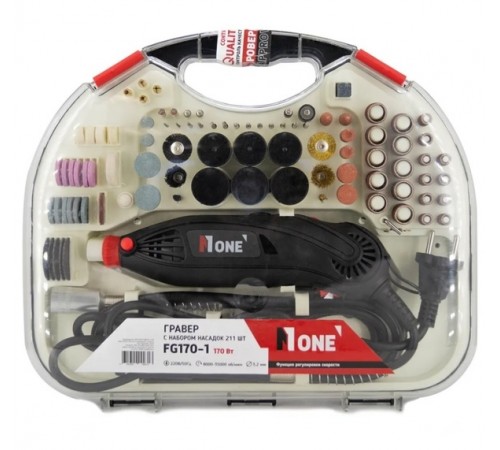Гравер NUMBER ONE FG170-1 (170Вт,211предметов) НОВЫЙ КЕЙС №1