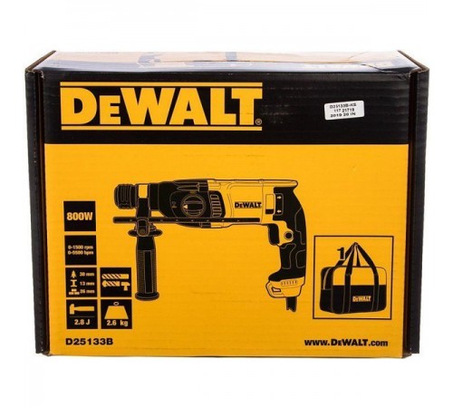 Перфоратор DeWalt D 25133B-KS
