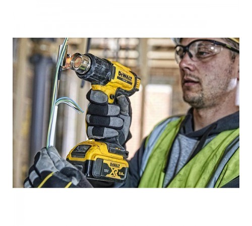 Фен аккумуляторный DeWalt DCE 530 N-XJ