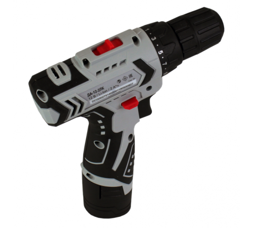 Дрель-шуруповерт аккумуляторная Ресанта ДА-12-2ЛК 75/14/2