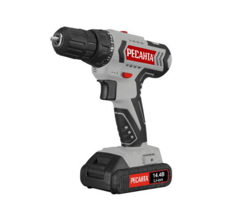 Дрель-шуруповерт аккумуляторная Ресанта ДА-14-2Л 75/14/3