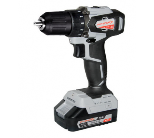 Дрель акк Интерскол ДА-13/18ВК АПИ кейс 575.2.2.70