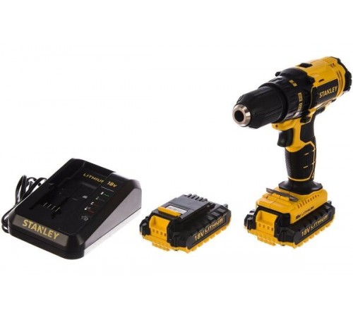 Дрель аккумуляторная STANLEY SCD 201 D2K
