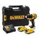 Дрель аккумуляторная DeWalt DCD 708 D2T-QW