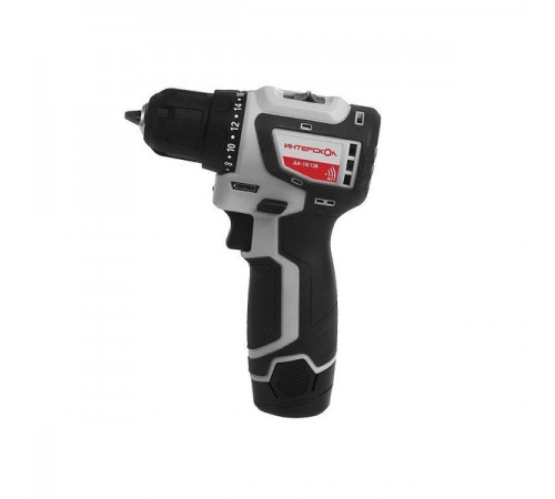 Дрель аккумуляторная Интерскол ДА-10/12В МиниМакс 687.2.2.70